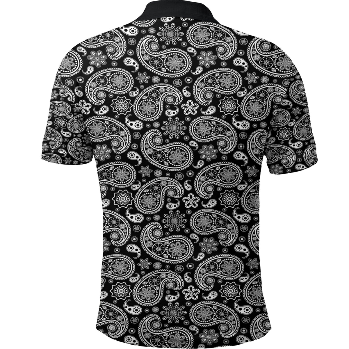 Paisley Polo Shirt Bandana Pattern Seamless Ver.121 RLT13 - Wonder Print Shop