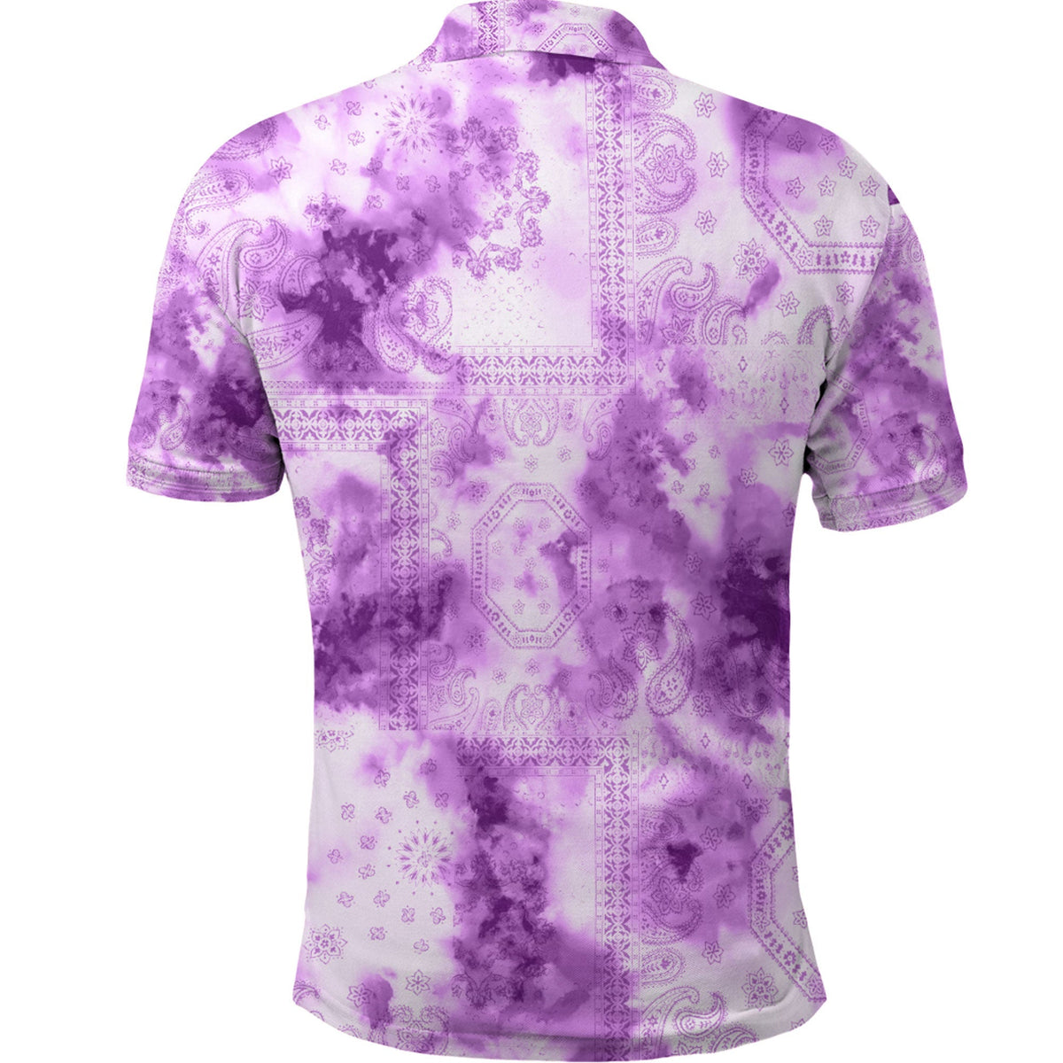 Paisley Polo Shirt Bandana Pattern Seamless Ver.137 RLT13 - Wonder Print Shop