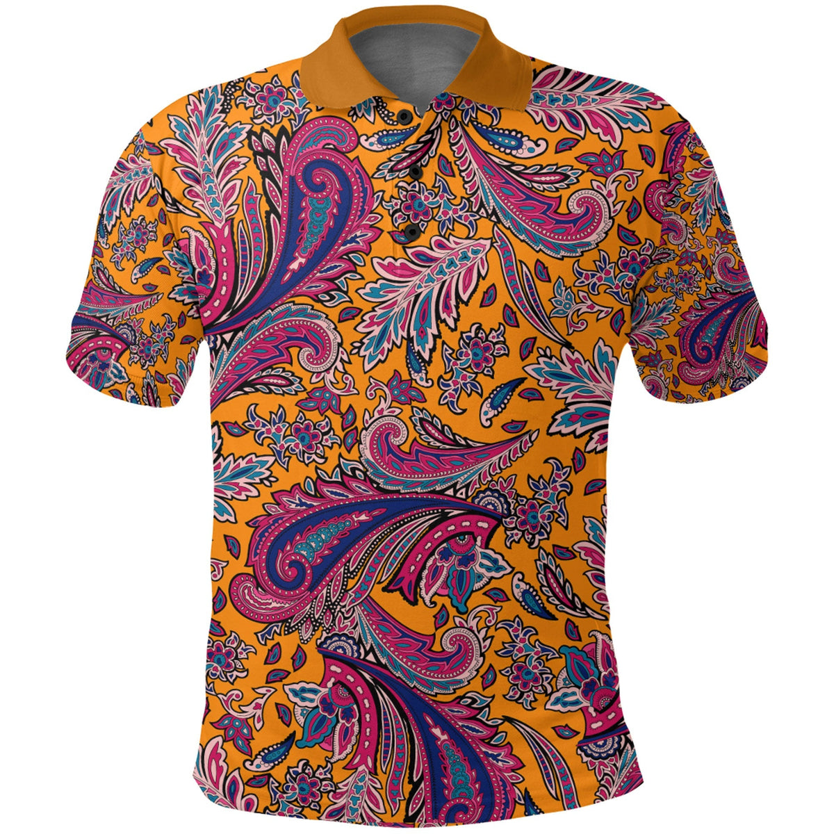 Paisley Polo Shirt Bandana Pattern Seamless Ver.117 RLT13 - Wonder Print Shop