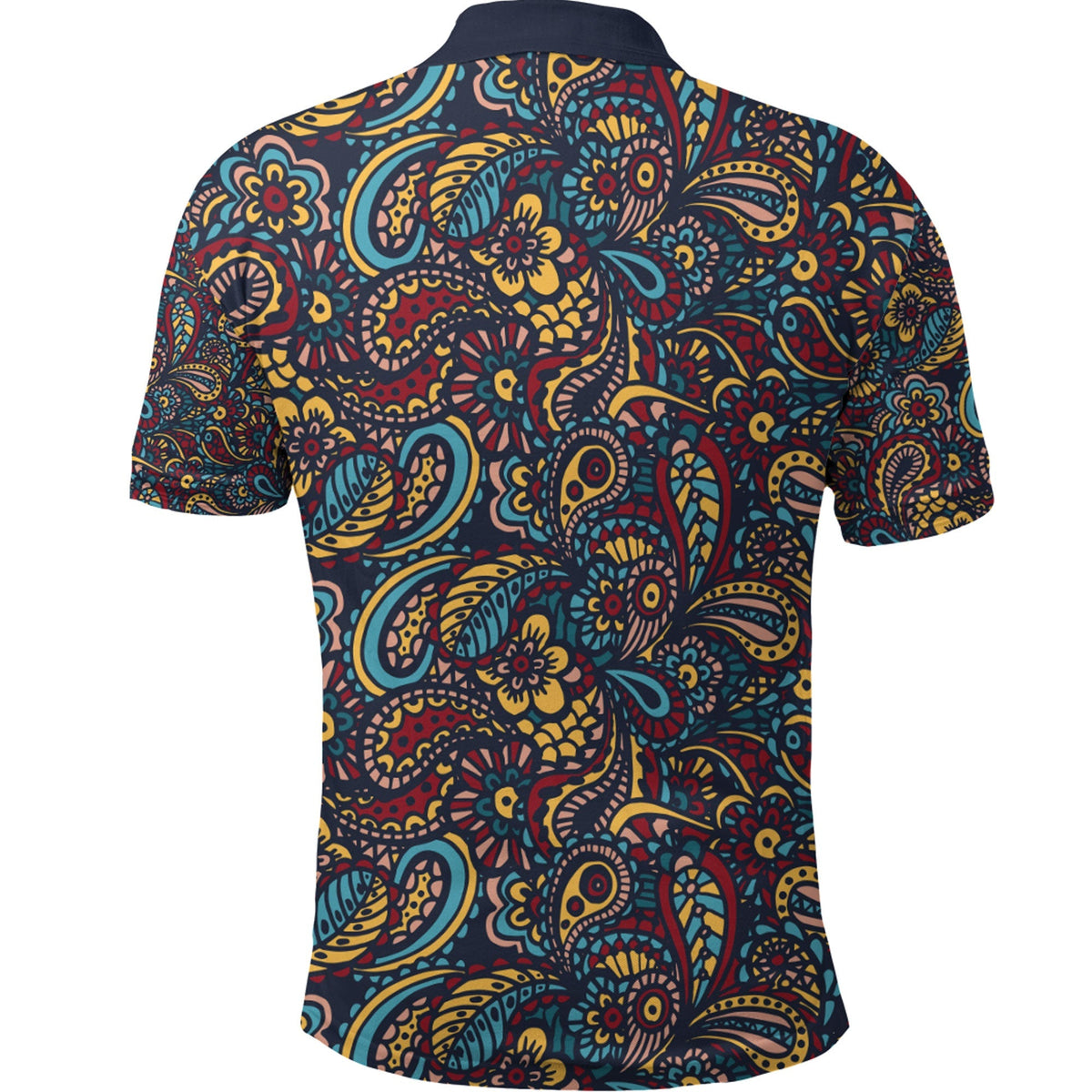 Paisley Polo Shirt Bandana Pattern Seamless Ver.110 RLT13 - Wonder Print Shop