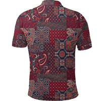 Paisley Polo Shirt Bandana Pattern Seamless Ver.105 RLT13 - Wonder Print Shop