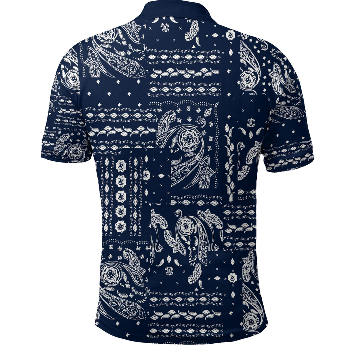 Paisley Polo Shirt Bandana Pattern Seamless Ver.102 RLT13 - Wonder Print Shop