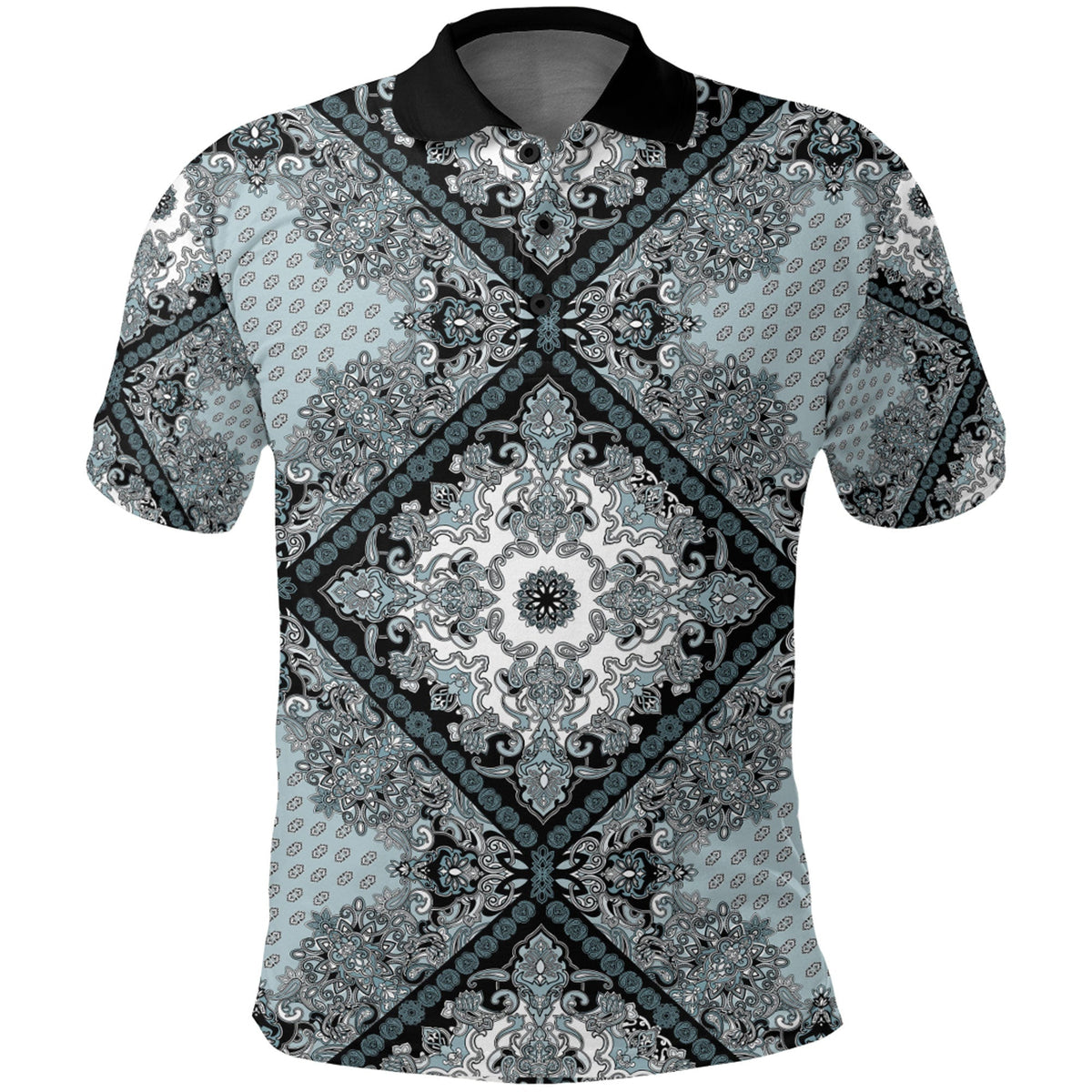 Paisley Polo Shirt Bandana Pattern Seamless Ver.101 RLT13 - Wonder Print Shop