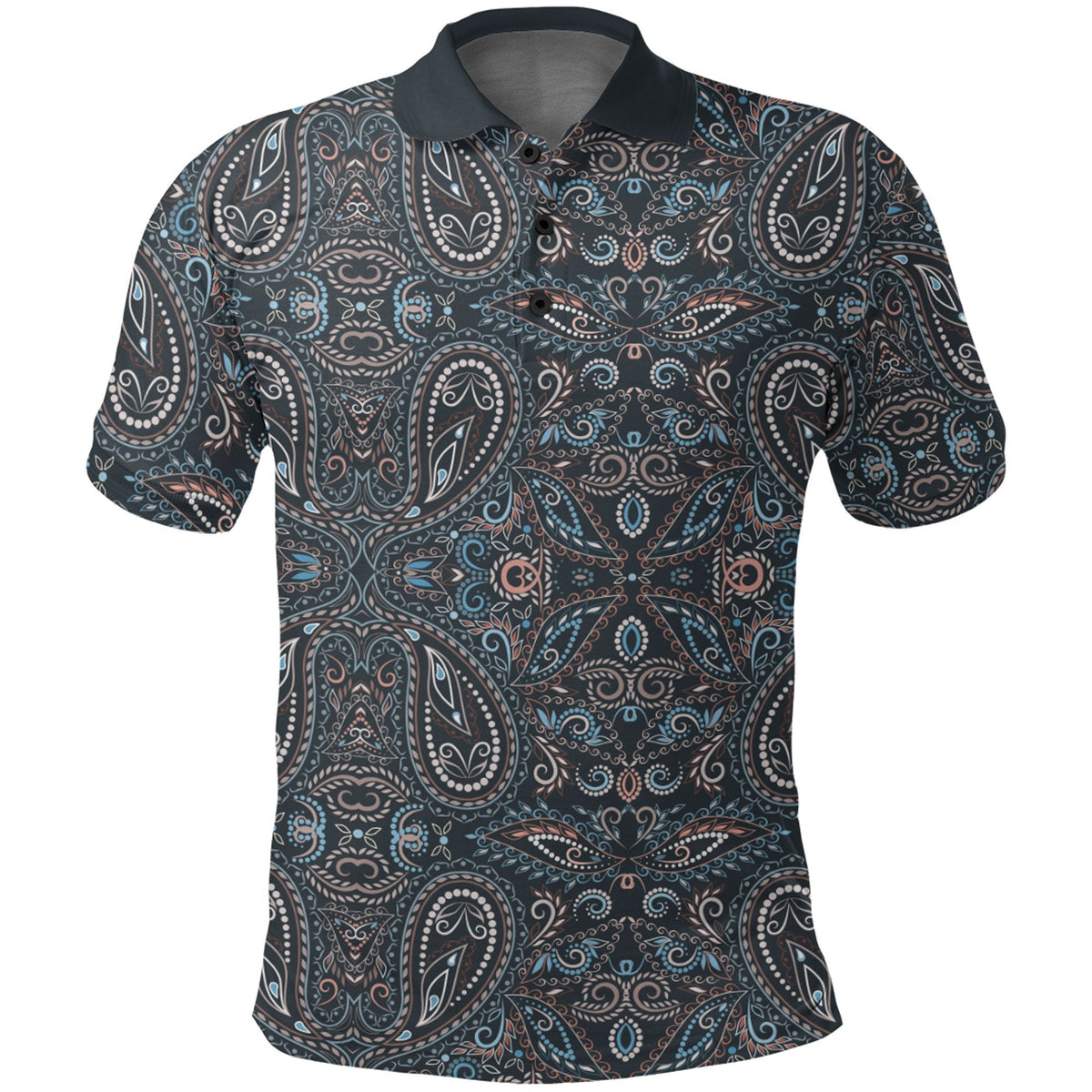 Paisley Polo Shirt Bandana Pattern Seamless Ver.108 RLT13 - Wonder Print Shop