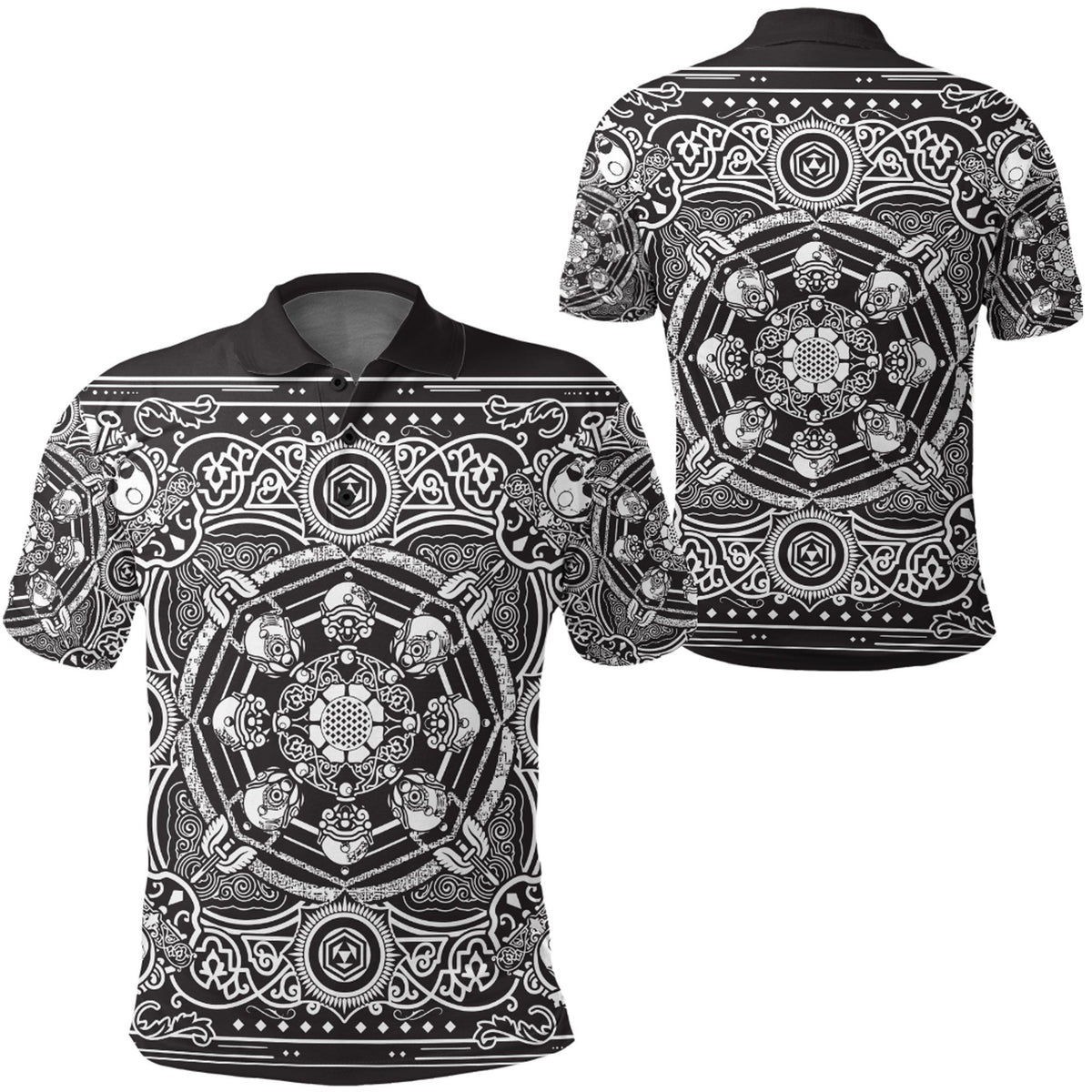 Paisley Polo Shirt Bandana Pattern Seamless Ver.116 RLT13 - Wonder Print Shop