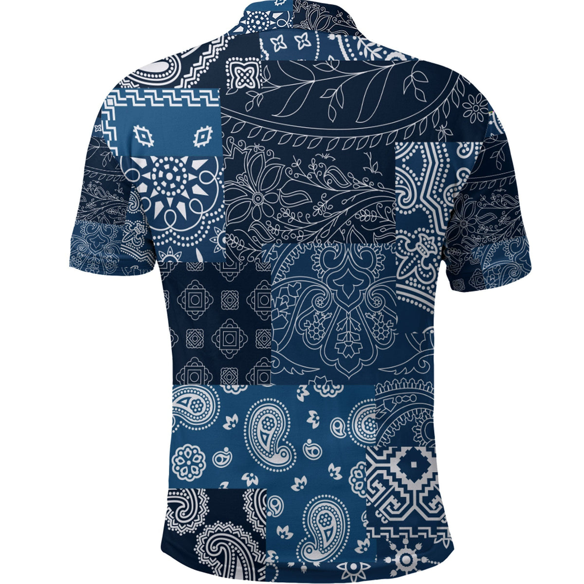 Paisley Polo Shirt Bandana Pattern Seamless Ver.113 RLT13 - Wonder Print Shop