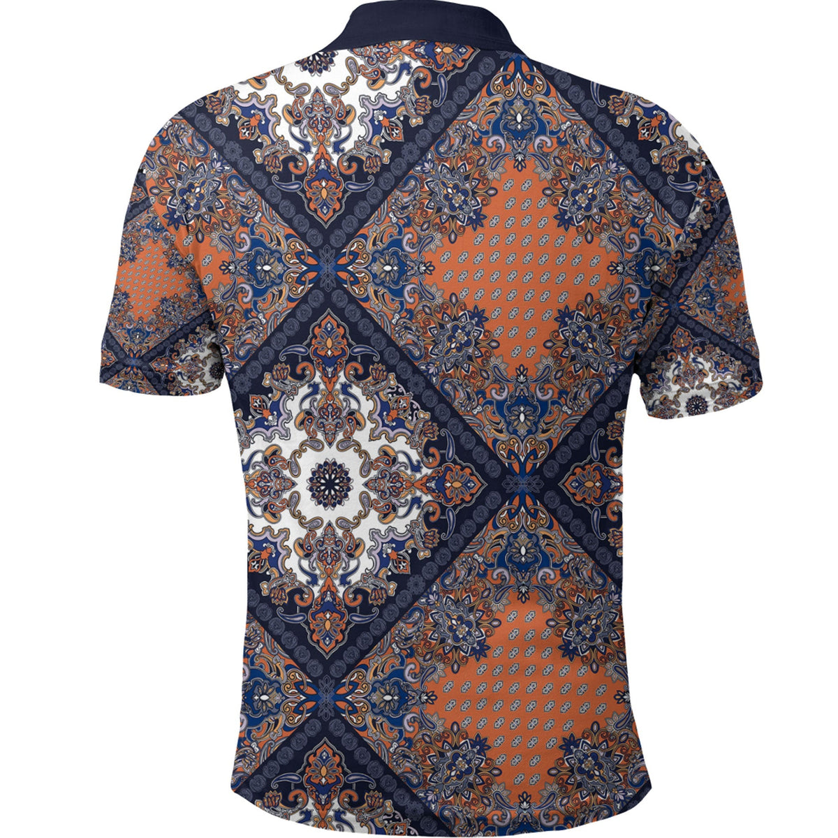Paisley Polo Shirt Bandana Pattern Seamless Ver.98 RLT13 - Wonder Print Shop
