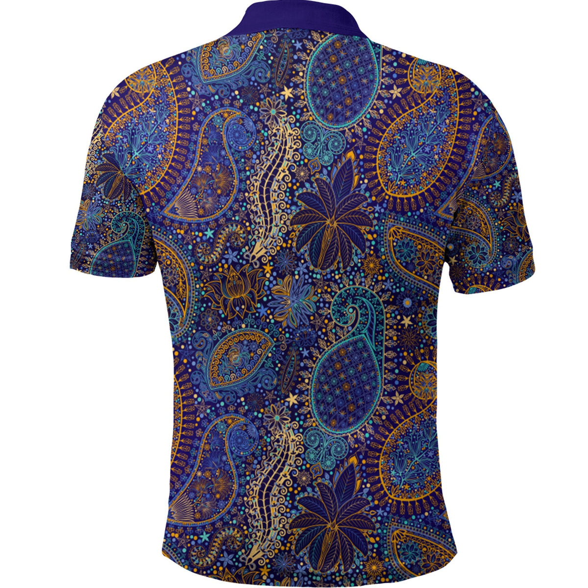 Paisley Polo Shirt Bandana Pattern Seamless Ver.124 RLT13 - Wonder Print Shop