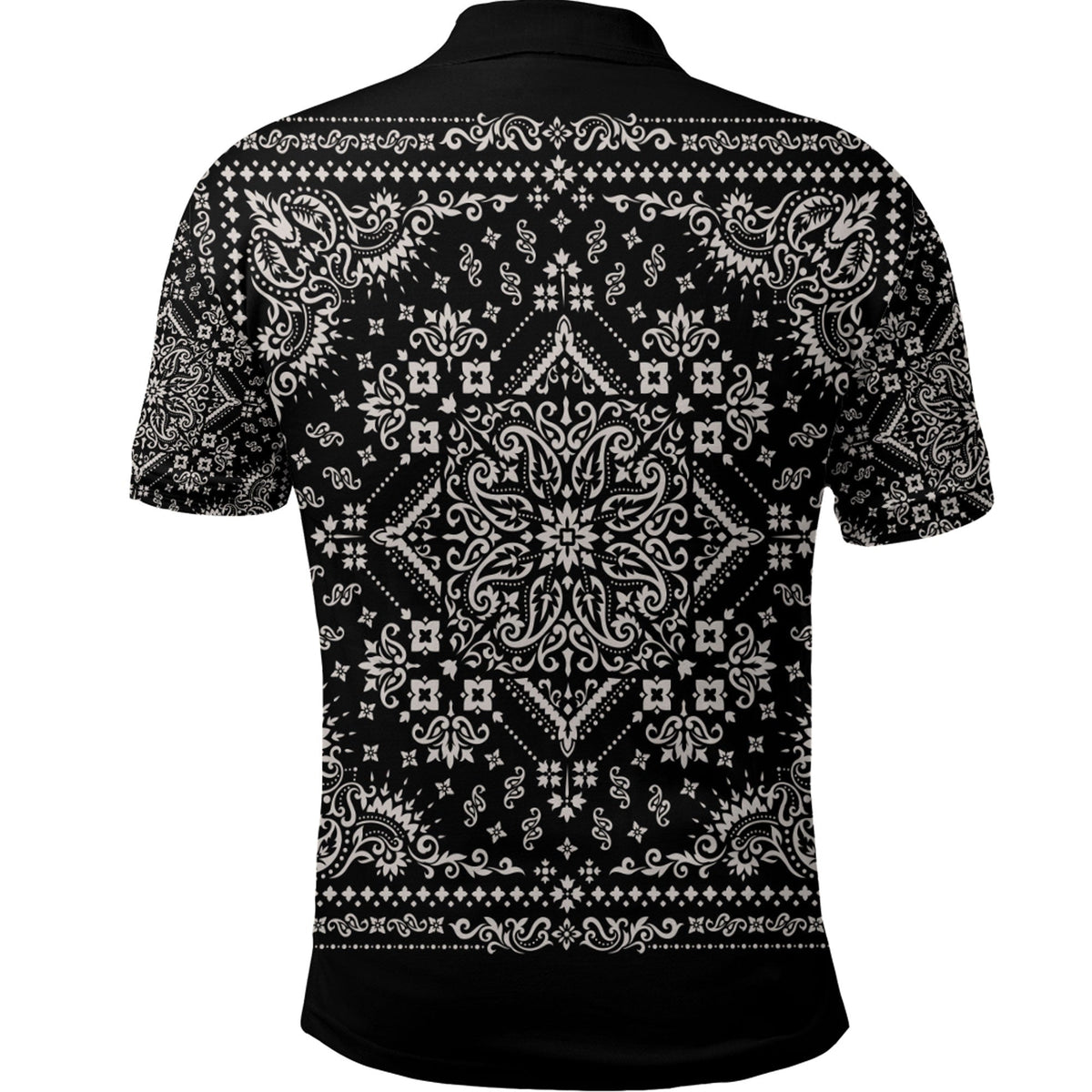 Paisley Polo Shirt Bandana Pattern Seamless Ver.120 RLT13 - Wonder Print Shop