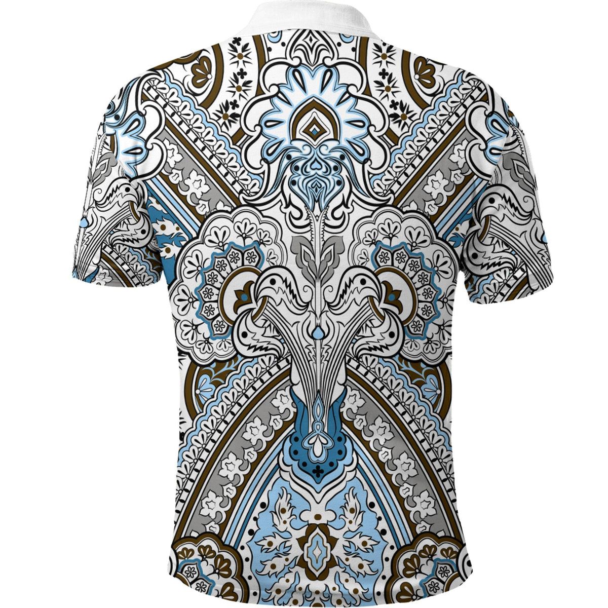 Paisley Polo Shirt Bandana Pattern Seamless Ver.109 RLT13 - Wonder Print Shop