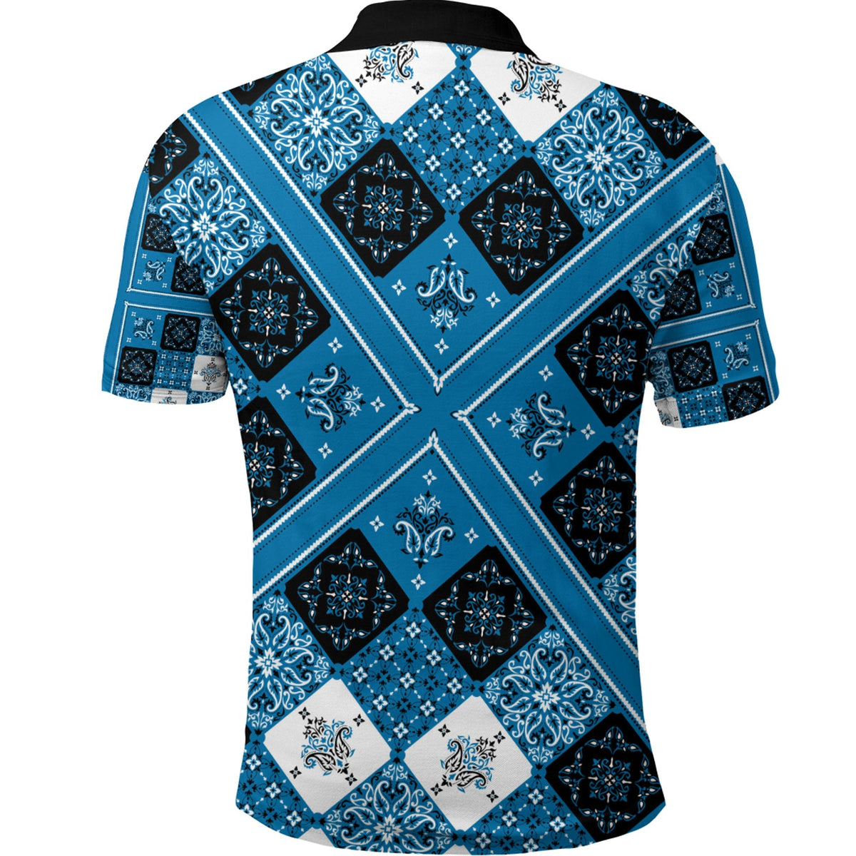 Paisley Polo Shirt Bandana Pattern Seamless Ver.99 RLT13 - Wonder Print Shop
