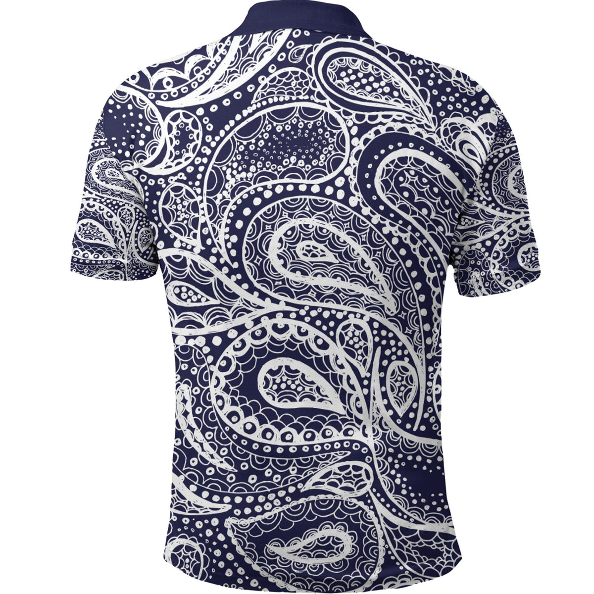 Paisley Polo Shirt Bandana Pattern Seamless Ver.103 RLT13 - Wonder Print Shop