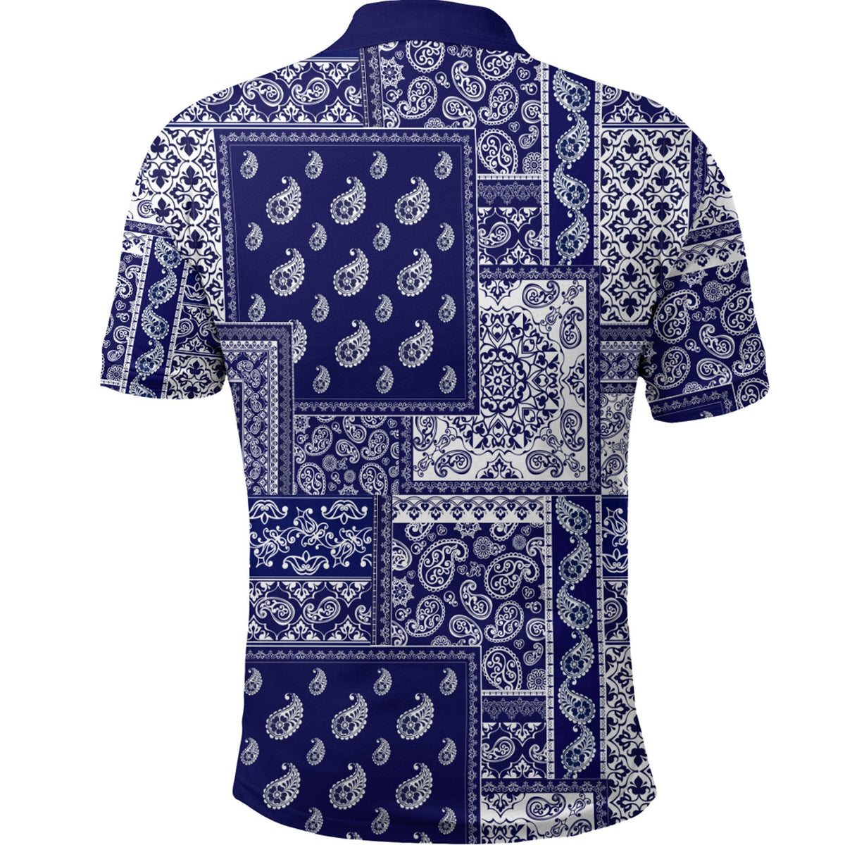 Paisley Polo Shirt Bandana Pattern Seamless Ver.94 RLT13 - Wonder Print Shop