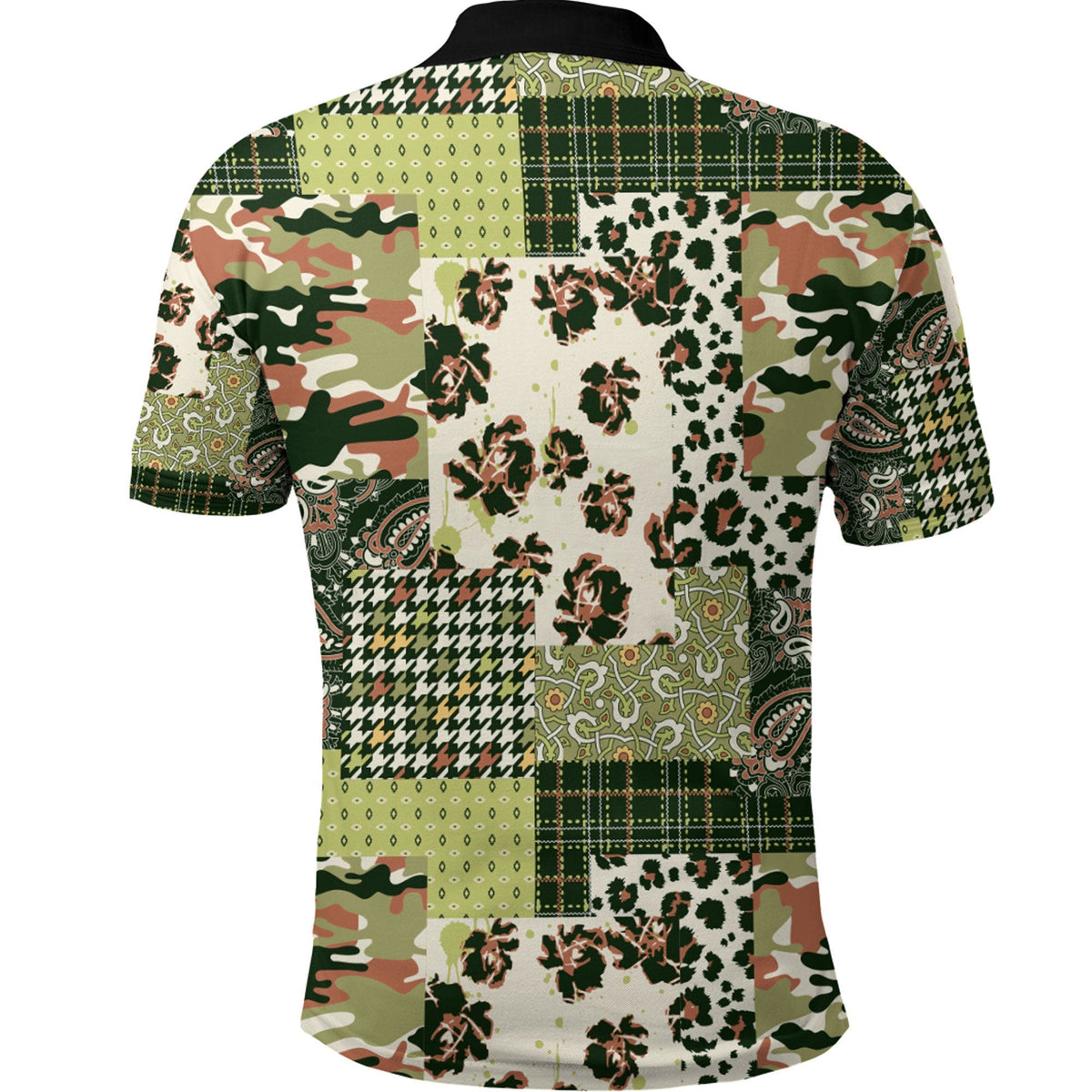 Paisley Polo Shirt Bandana Pattern Seamless Ver.82 RLT13 - Wonder Print Shop