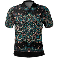 Paisley Polo Shirt Bandana Pattern Seamless Ver.58 RLT13 - Wonder Print Shop