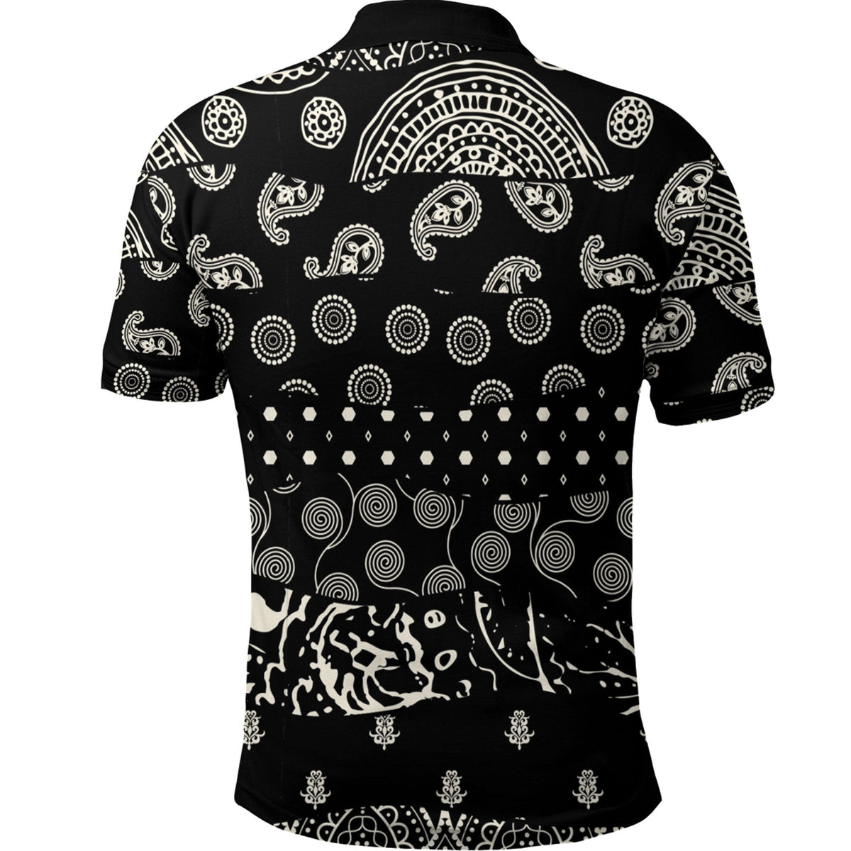 Paisley Polo Shirt Bandana Pattern Seamless Ver.71 RLT13 - Wonder Print Shop