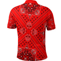 Paisley Polo Shirt Bandana Pattern Seamless Ver.63 RLT13 - Wonder Print Shop