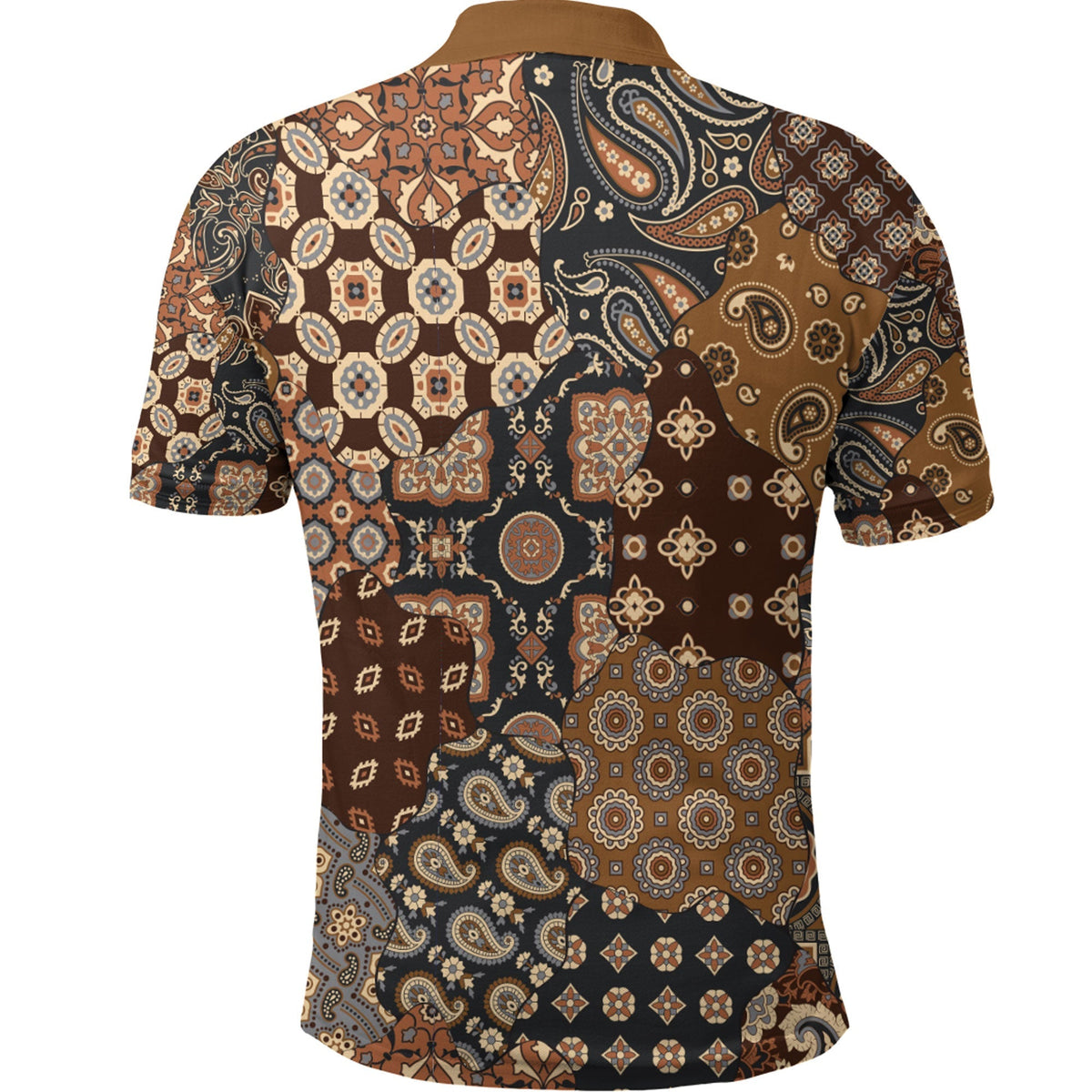 Paisley Polo Shirt Bandana Pattern Seamless Ver.79 RLT13 - Wonder Print Shop