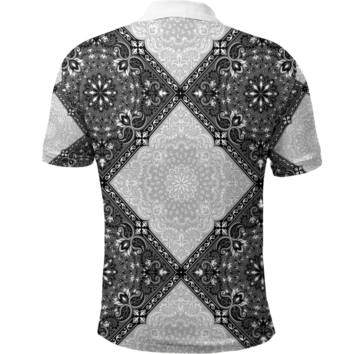 Paisley Polo Shirt Bandana Pattern Seamless Ver.69 RLT13 - Wonder Print Shop