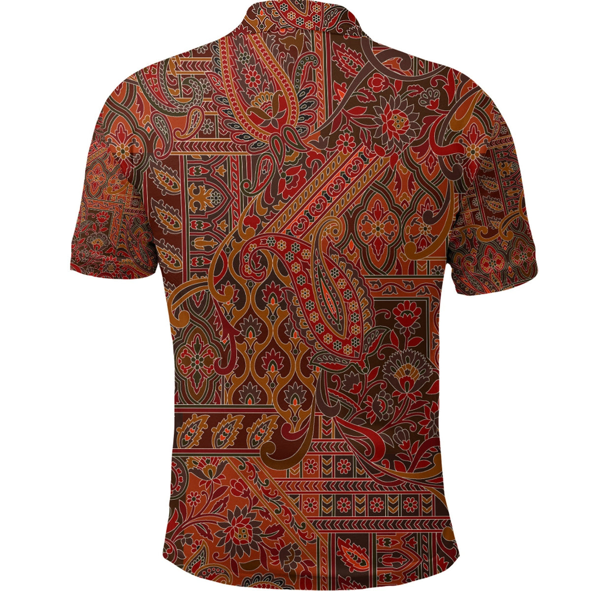 Paisley Polo Shirt Bandana Pattern Seamless Ver.49 RLT13 - Wonder Print Shop