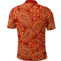 Paisley Polo Shirt Bandana Pattern Seamless Ver.74 RLT13 - Wonder Print Shop