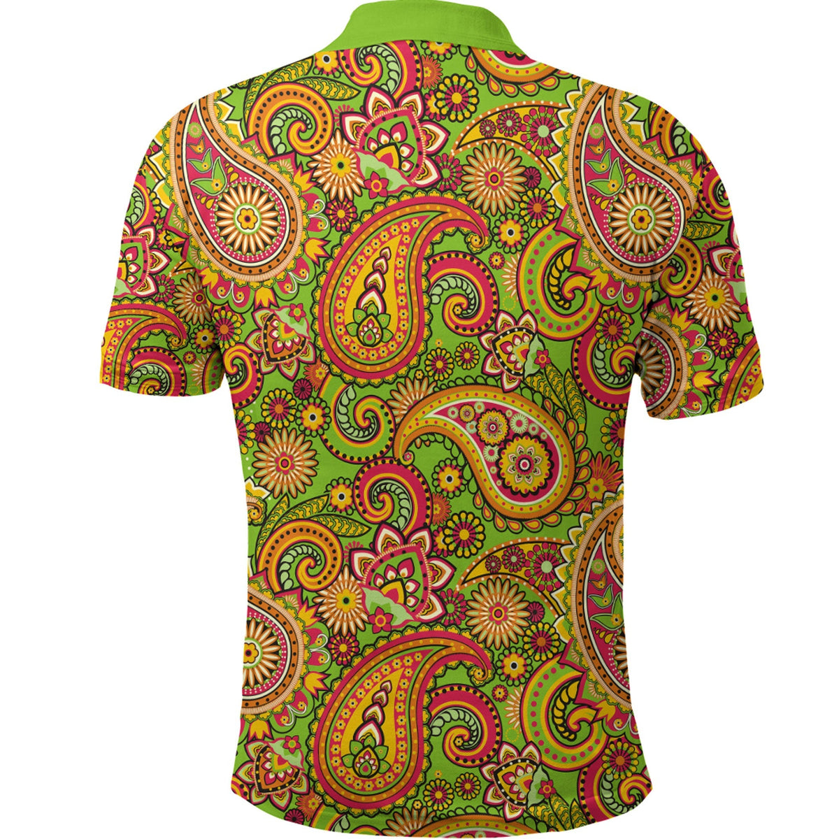 Paisley Polo Shirt Bandana Pattern Seamless Ver.76 RLT13 - Wonder Print Shop