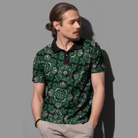 Paisley Polo Shirt Bandana Pattern Seamless Ver.67 RLT13 - Wonder Print Shop