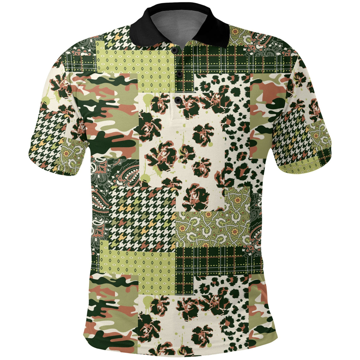 Paisley Polo Shirt Bandana Pattern Seamless Ver.82 RLT13 - Wonder Print Shop