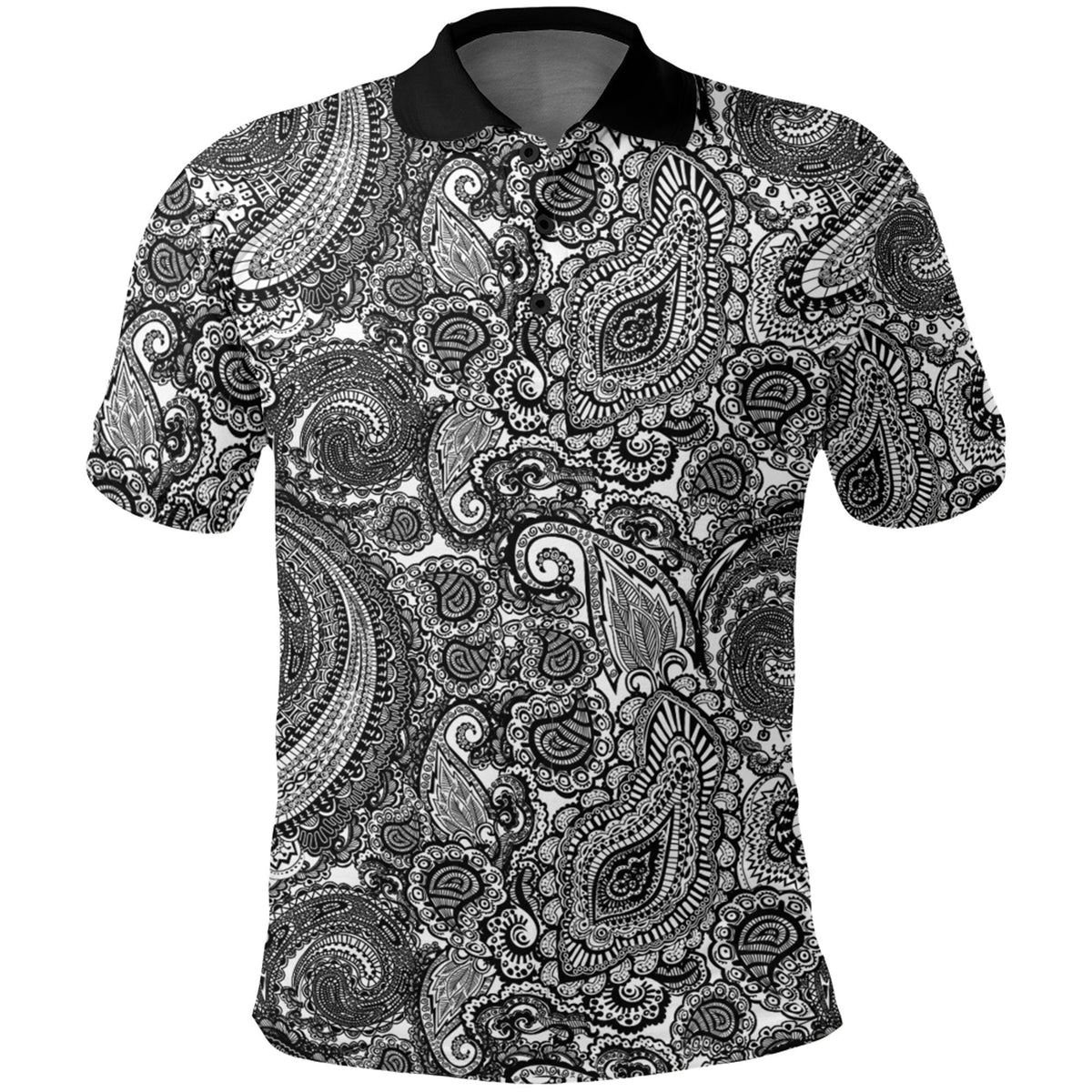 Paisley Polo Shirt Bandana Pattern Seamless Ver.68 RLT13 - Wonder Print Shop
