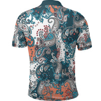 Paisley Polo Shirt Bandana Pattern Seamless Ver.37 RLT13 - Wonder Print Shop