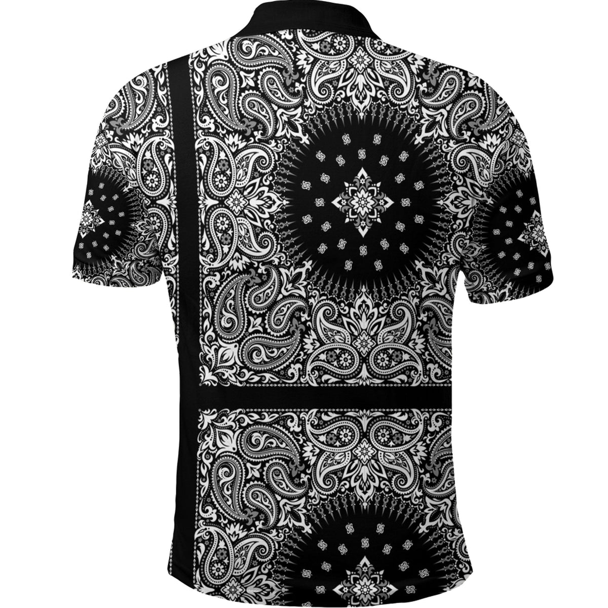 Paisley Polo Shirt Bandana Pattern Seamless Ver.30 RLT13 - Wonder Print Shop
