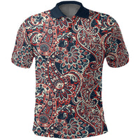 Paisley Polo Shirt Bandana Pattern Seamless Ver.65 RLT13 - Wonder Print Shop