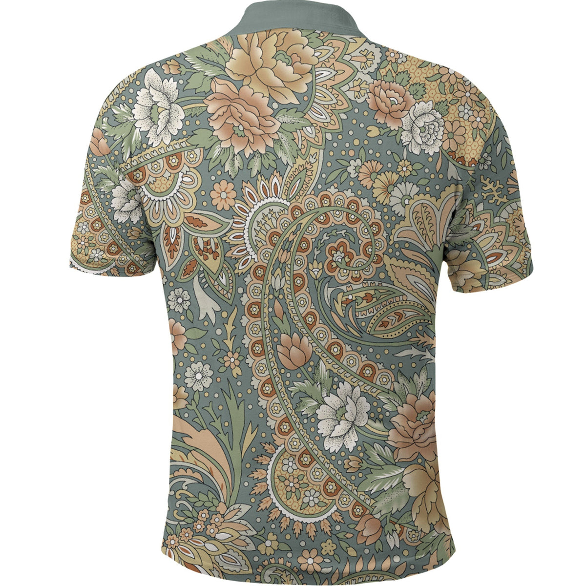 Paisley Polo Shirt Bandana Pattern Seamless Ver.56 RLT13 - Wonder Print Shop