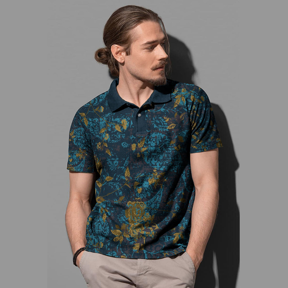 Paisley Polo Shirt Bandana Pattern Seamless Ver.46 RLT13 - Wonder Print Shop