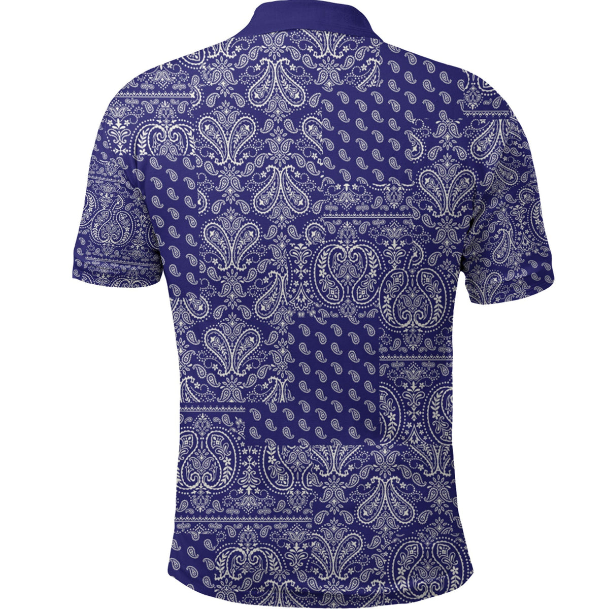 Paisley Polo Shirt Bandana Pattern Seamless Ver.61 RLT13 - Wonder Print Shop