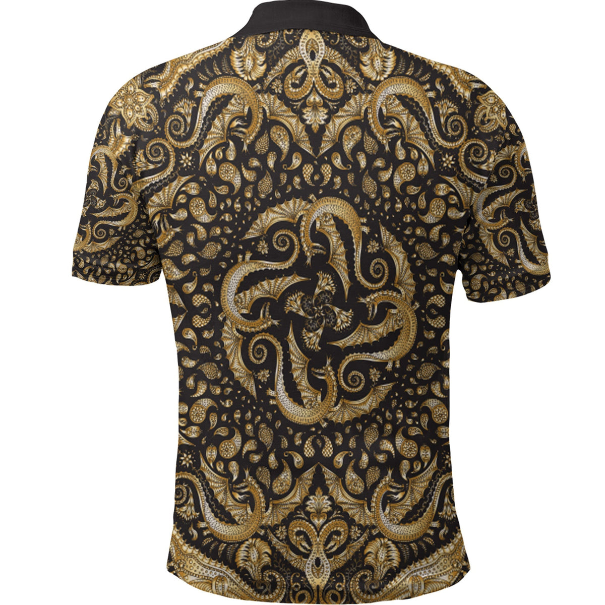 Paisley Polo Shirt Bandana Pattern Seamless Ver.48 RLT13 - Wonder Print Shop
