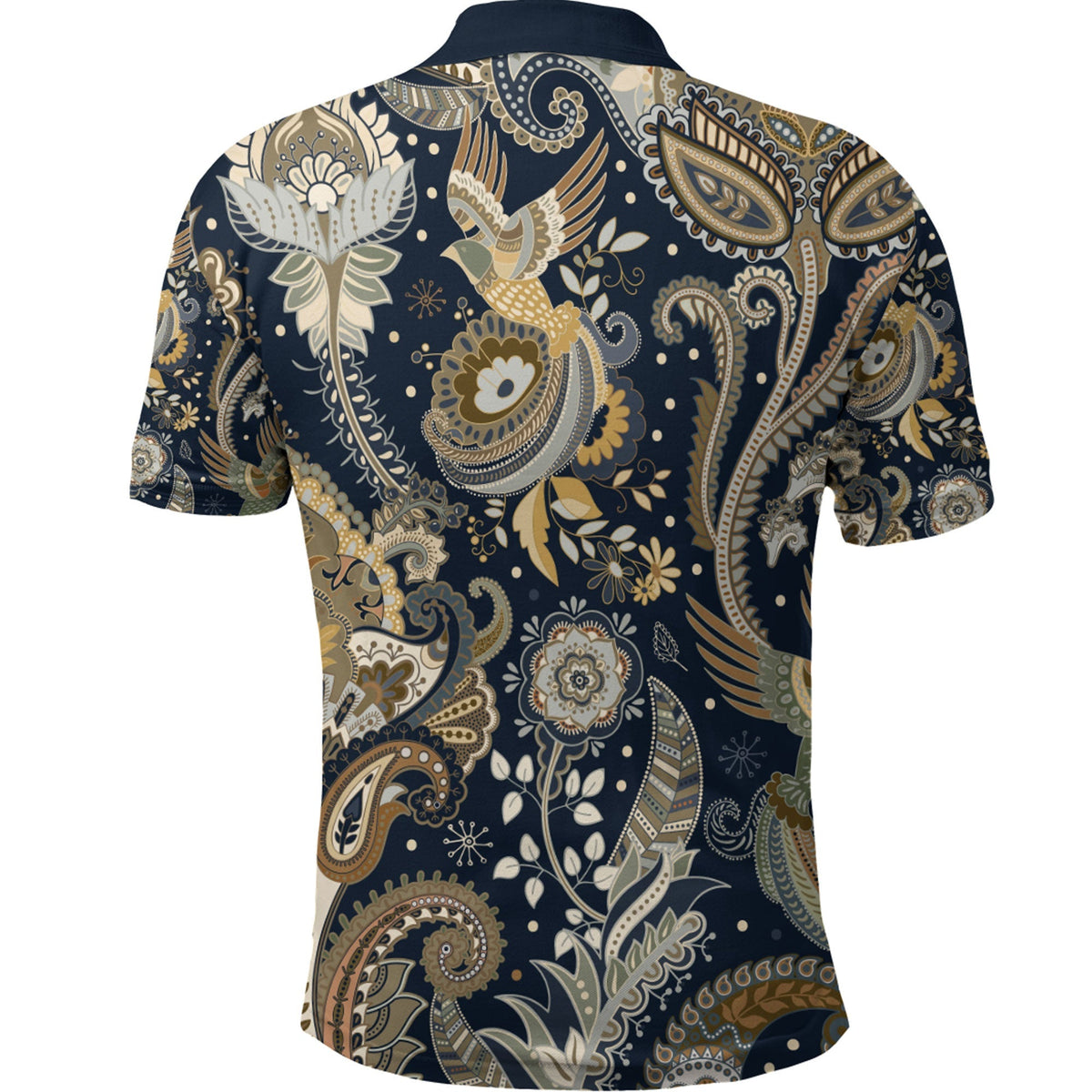 Paisley Polo Shirt Bandana Pattern Seamless Ver.27 RLT13 - Wonder Print Shop