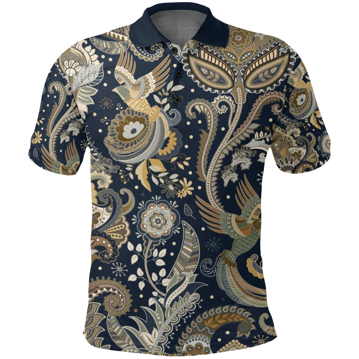 Paisley Polo Shirt Bandana Pattern Seamless Ver.27 RLT13 - Wonder Print Shop