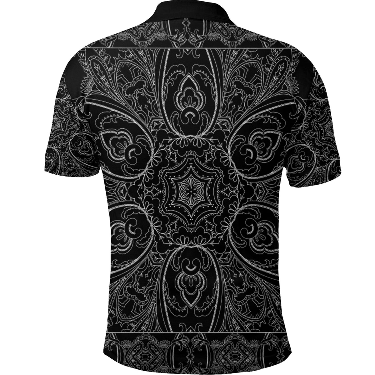 Paisley Polo Shirt Bandana Pattern Seamless Ver.40 RLT13 - Wonder Print Shop