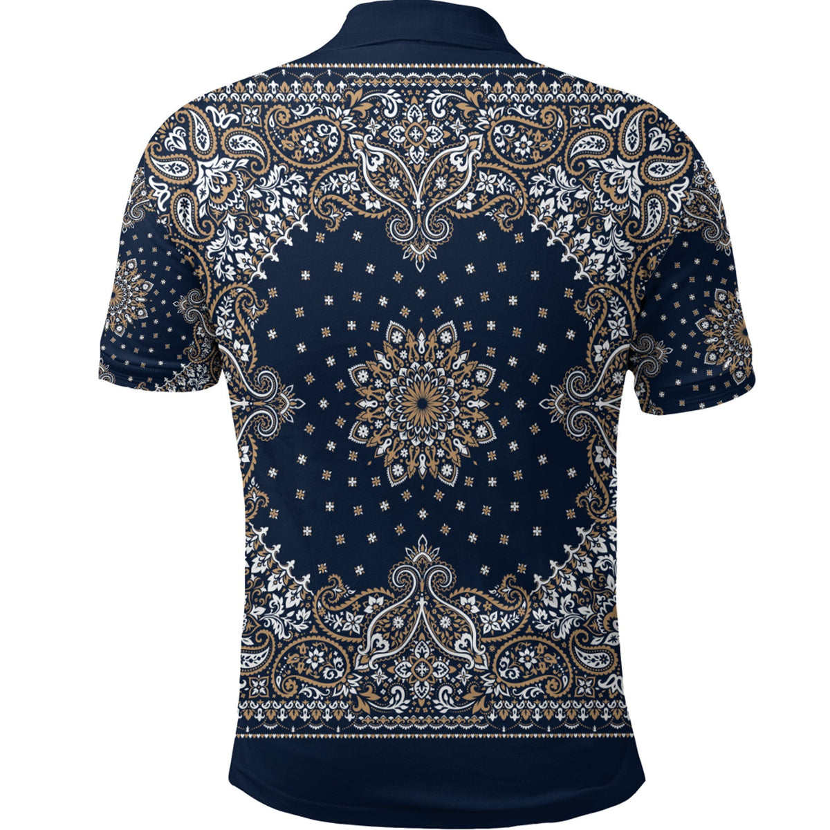 Paisley Polo Shirt Bandana Pattern Seamless Ver.44 RLT13 - Wonder Print Shop