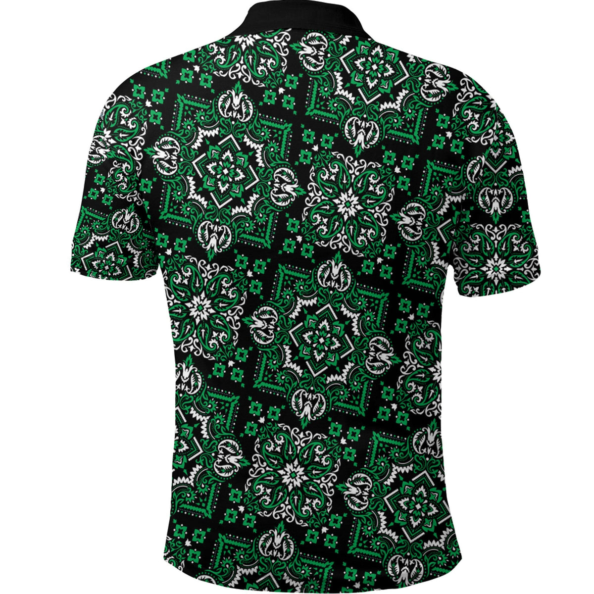 Paisley Polo Shirt Bandana Pattern Seamless Ver.67 RLT13 - Wonder Print Shop