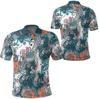 Paisley Polo Shirt Bandana Pattern Seamless Ver.37 RLT13 - Wonder Print Shop
