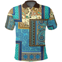 Paisley Polo Shirt Bandana Pattern Seamless Ver.54 RLT13 - Wonder Print Shop