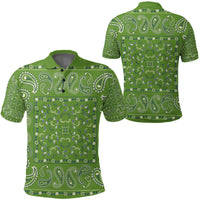Paisley Polo Shirt Bandana Pattern Seamless Ver.45 RLT13 - Wonder Print Shop