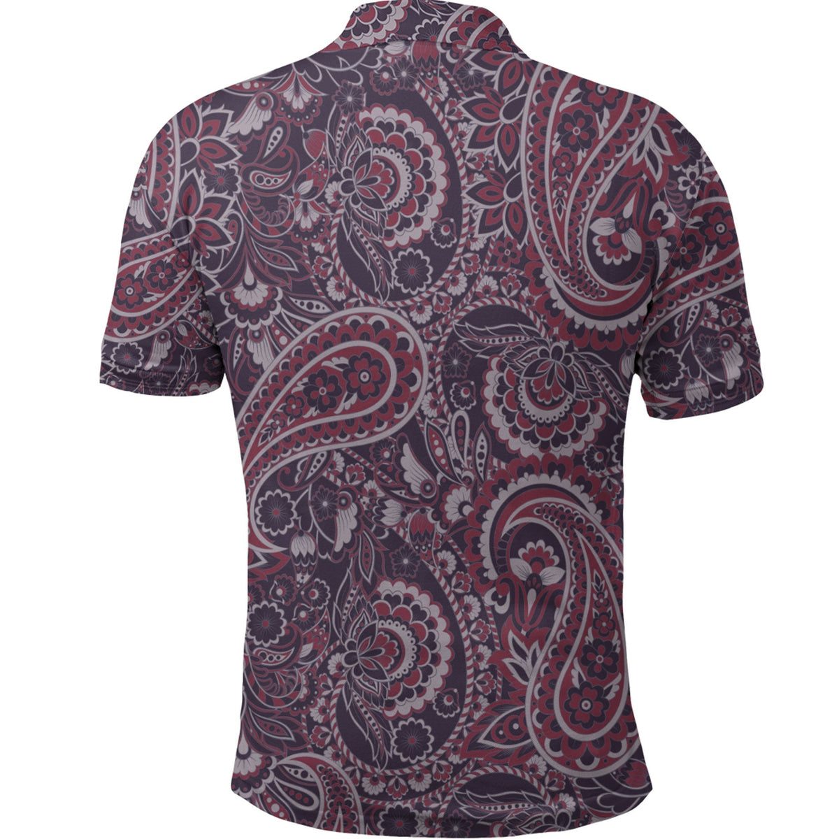Paisley Polo Shirt Bandana Pattern Seamless Ver.36 RLT13 - Wonder Print Shop