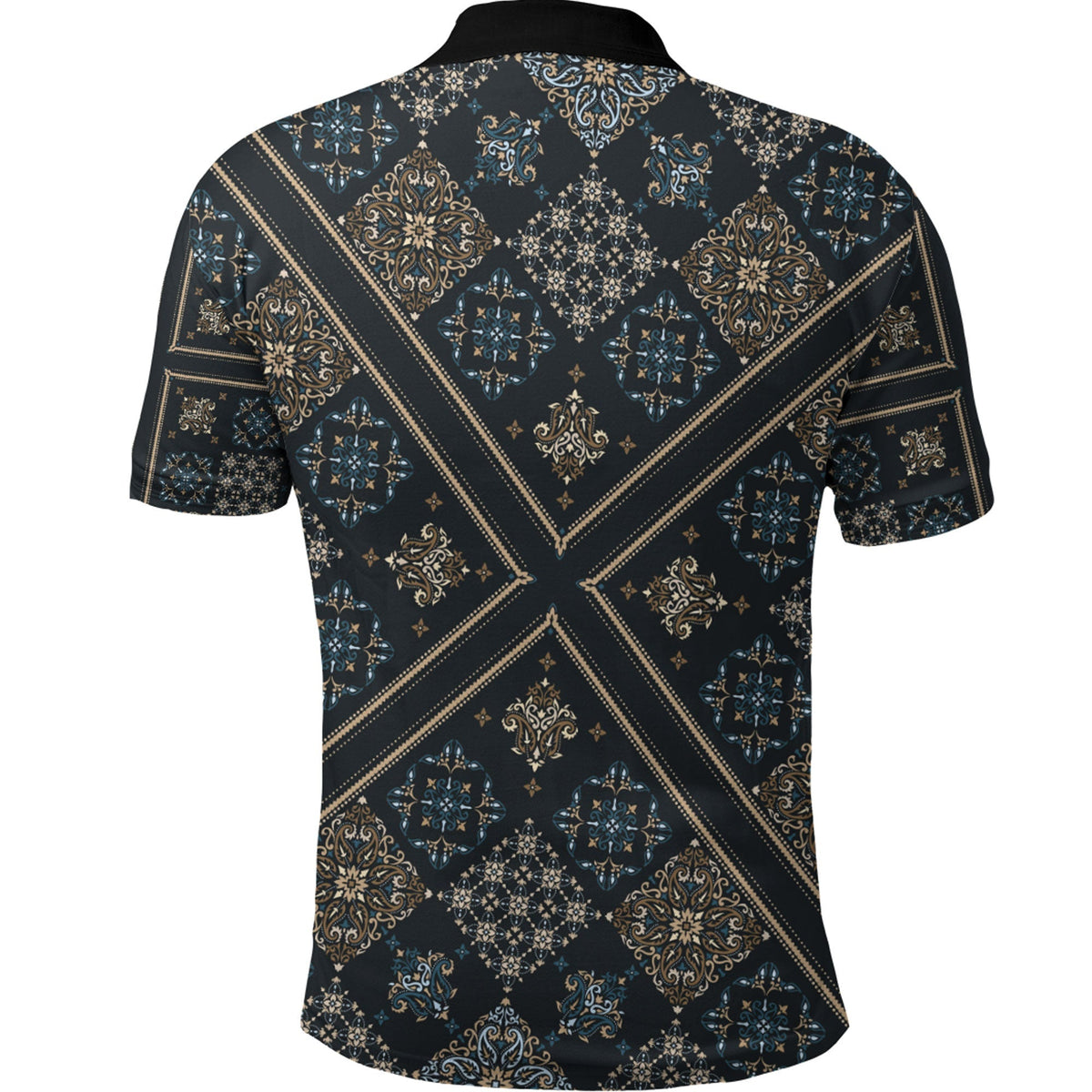 Paisley Polo Shirt Bandana Pattern Seamless Ver.29 RLT13 - Wonder Print Shop