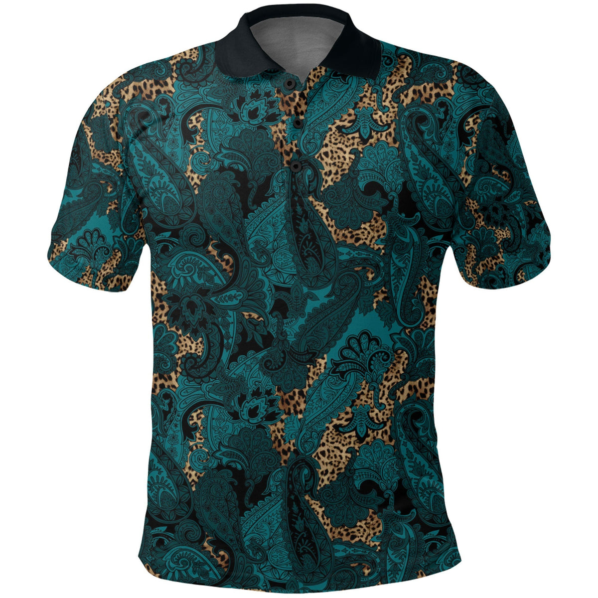 Paisley Polo Shirt Bandana Pattern Seamless Ver.23 RLT13 - Wonder Print Shop