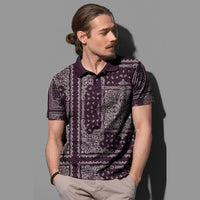 Paisley Polo Shirt Bandana Pattern Seamless Ver.41 RLT13 - Wonder Print Shop