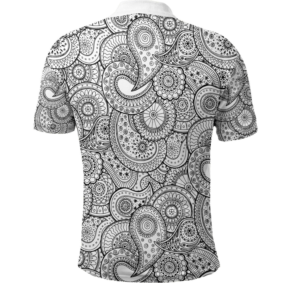 Paisley Polo Shirt Bandana Pattern Seamless Ver.32 RLT13 - Wonder Print Shop