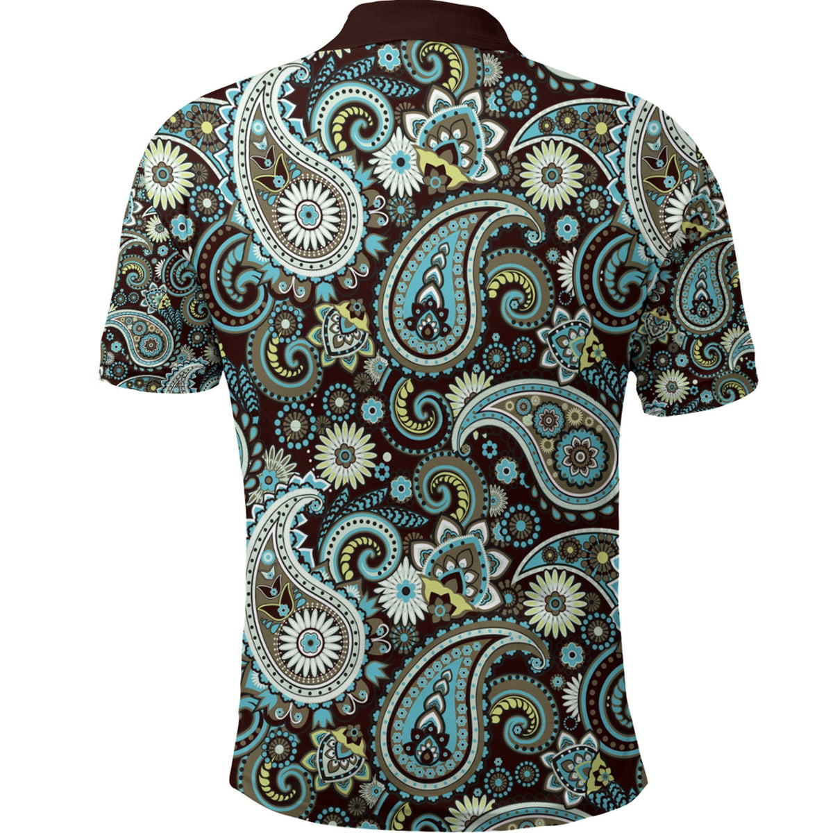 Paisley Polo Shirt Bandana Pattern Seamless Ver.28 RLT13 - Wonder Print Shop